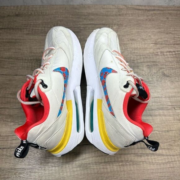 Nike~Girl’s~Air Max Dawn GS Multicolor Floral Swoosh Sneakers~Size 6 Y - Picture 6 of 8